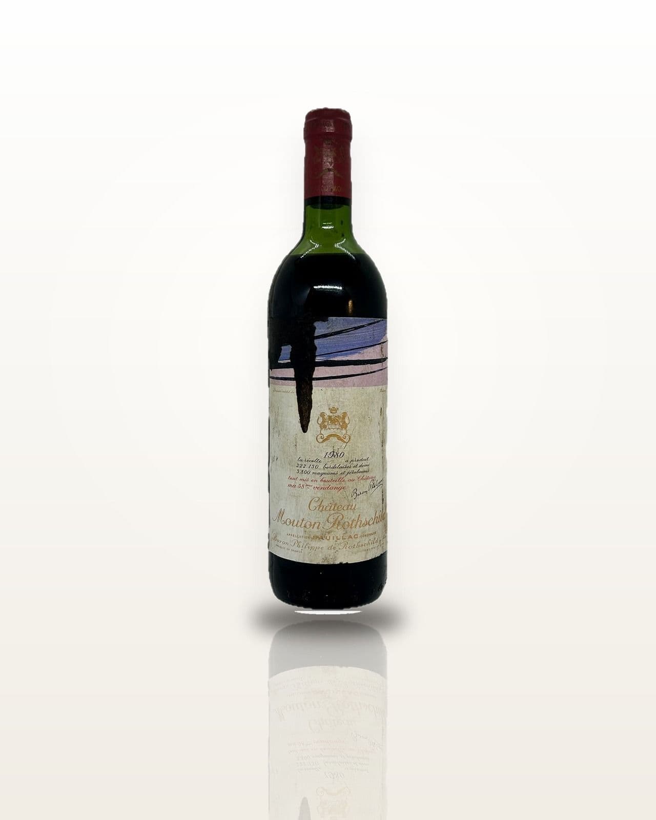 Château Mouton Rothschild 1er Grand Cru Classé 1980