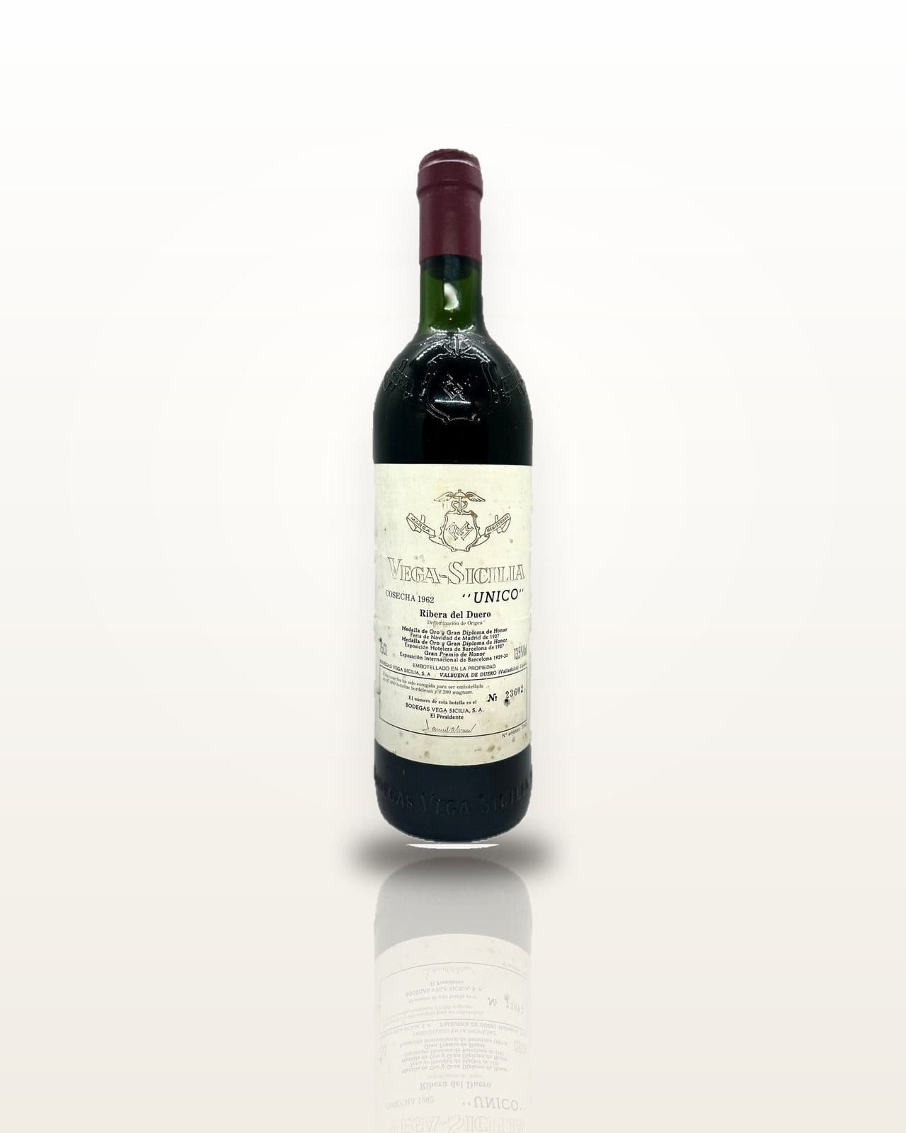 Vega Sicilia Único 1962