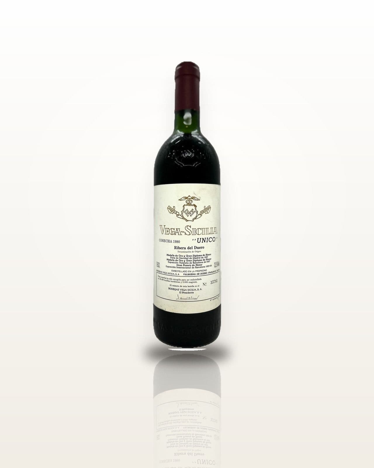 Vega Sicilia Único 1980