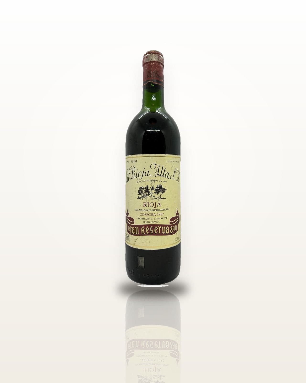 La Rioja Alta Gran Reserva 1982