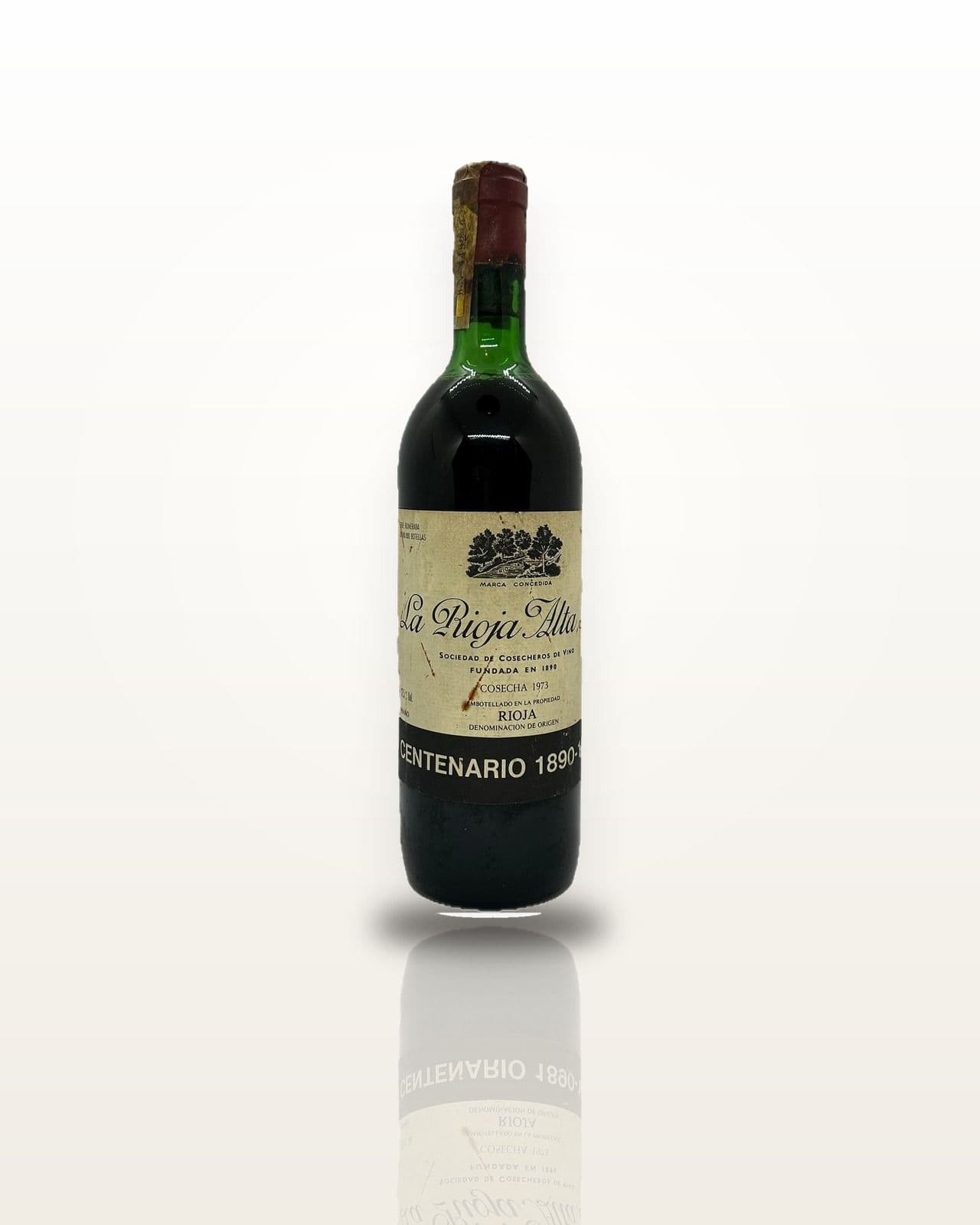 La Rioja Alta Centenario · Vertical 1973–1990 1973